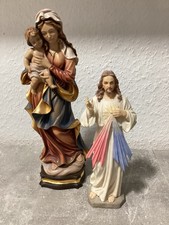 Madonna mit Kind Mutter Gottes Maria ca. 30 cm Holz geschnitzt und bemalt