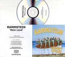Rammstein 2trk PROMO CD Mein Land