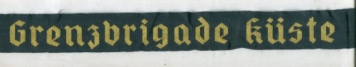 Ddr mützenband grenzbrigade - ddr,