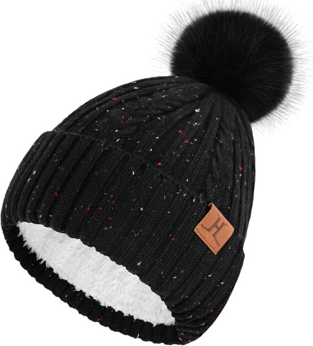 Winter damen mütze - mütze, mit