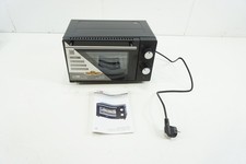 Clatronic MB 3746 Minibackofen Schwarz 8 Liter Backraum Ober- & Unterhitze 650 W