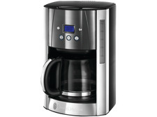 RUSSELL HOBBS 23241-56 Luna Moonlight Grey Kaffeemaschine Edelstahl/Grau