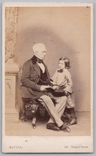 CDV LORD BROUGHAM Sklavenhandel Abolitionist Carte de Visite von Mayall of London
