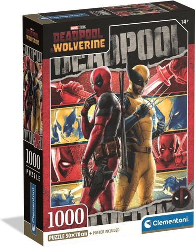 Marvel deadpool puzzle - marvel,
