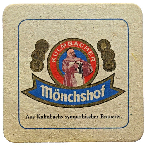 Alter bierdeckel kulmbacher - alter,