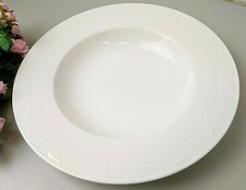 Villeroy & Boch White Pearl Suppenteller Pastateller, ca. 24,5cm NEU V&B mehr da