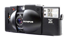 [ALL WORKS / NEAR MINT] Olympus XA2 + A11 Flash 35mm Film Camera from JAPAN #2
