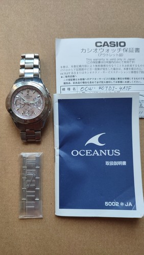 Casio oceanus ocw - casio, solar