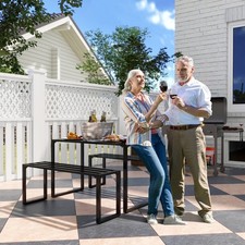 Outsunny Outdoor Tisch-Set