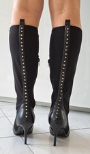 Damenstiefel mit - damenstiefel, (stretch)