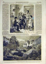 Original alter antiker Druck