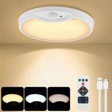 LED Akku Deckenleuchte mit Bewegungsmelder 8000Mah USB Aufladbar Flur Deckenlamp