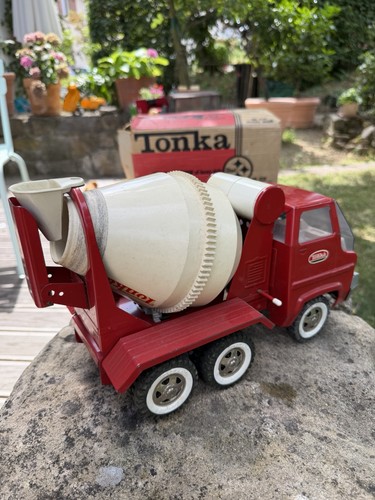 Tonka betonmischer mit - tonka, betonmischer,
