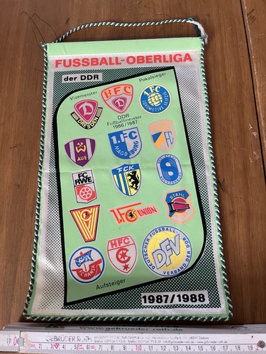 Ddr fußball oberliga wimpel - ddr,