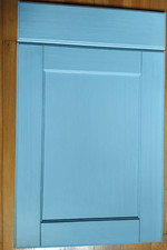 Schranktüre 45er Tür Front blau Küchentür B/L 44,6 x 71,5 cm