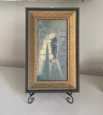 bild im holzrahmen | Kunstdruck | Der Bücherwurm | Carl Spitzweg Motiv 