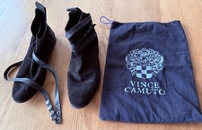 Hudson London Herren Business Schuhe Wild  Leder Stifeletten Schwarz Gr.42 / TOP