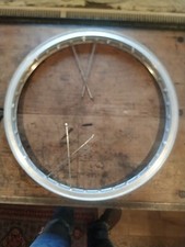 Dunlop 21 WM1  2 1/4 Alu Rim 36h Felge Hochschulter Vorderrad Velocette Rickman