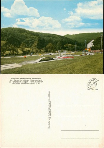 Ansichtskarte zersen hessisch - ansichtskarte, zersen-hessisch