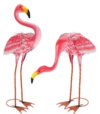 Flamingos Metall 2er Set -