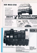 Auto Werbeanzeige Werbung Irmscher Opel Tuning #4 ÜG