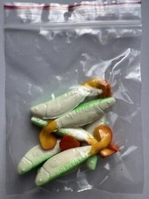 Profi Blinker Attractor Gummifisch Gr. C Farbe Grell Weiß