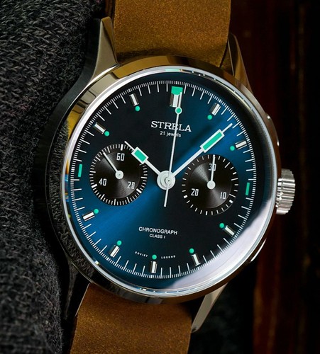Strela chronograph 40mm cosmos - strela,