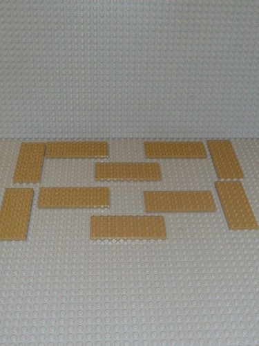 Lego 10x bauplatte platten - lego®,