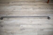 Metallstange Handtuchhalter, Wandhalterung Vintage Industrial Look 110cm
