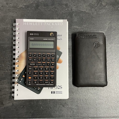 Hewlett packard 32s - hp-32s, rpn