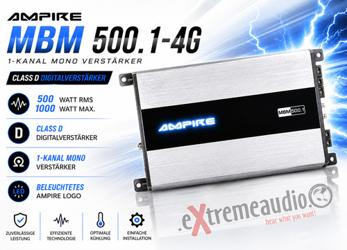 Ampire mbm500 1 - ampire, 1-kanal