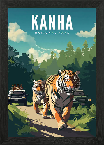 Gerahmtes wandbild kanha - gerahmtes,