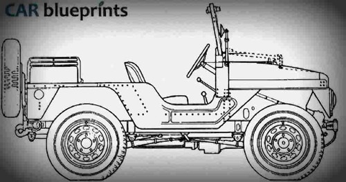 Amc m422 mighty mite blueprint - mite,
