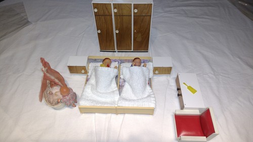 Schlafzimmer für puppenhaus - für,