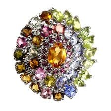 925 Sterling Silber Ring Oval