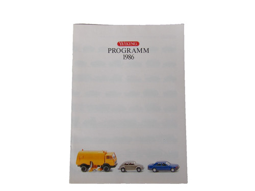 Wiking programm 1986 - wiking, h0