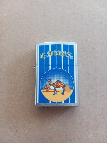 Camel stripes blue circle - camel,