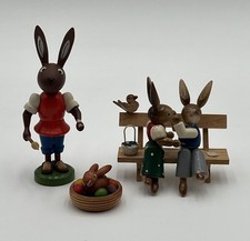 Konvolut Erzgebirge Set Hase