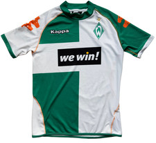 SV Werder Bremen Trikot Gr. M (S) Kappa 2006/07 Heim grün weiß SVW 06/07