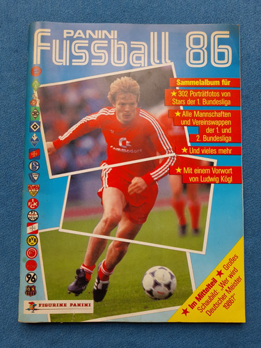 Panini fußball komplettes - 86,