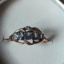 585 Gold Ring Tansanit