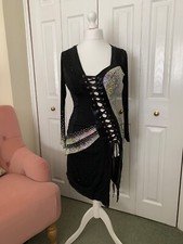 Latin Tanzkleid Gr.12 schwarz