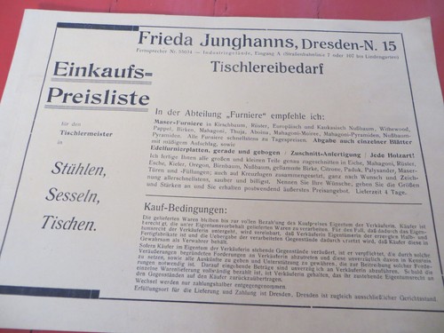 Einkaufspreisliste