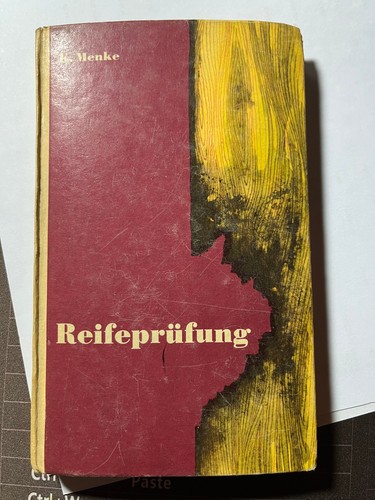 Reifeprüfung menke - k.,