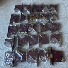 26 x 5-HEBEL EINSTECKSCHLOSS 3" 76mm GEHÄUSE 55mm Frontplatte mit Schlüssel