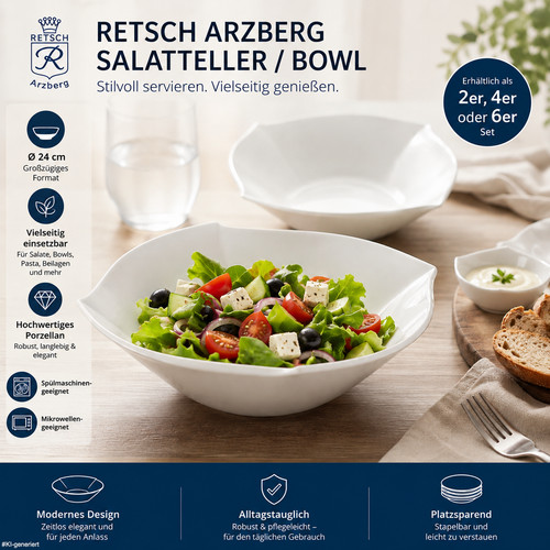 Retsch arzberg salat - retsch, salat-