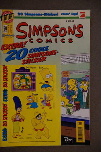 Simpsons comics 20 - simpsons, vom