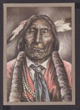 Ansichtskarte indianer - ansichtskarte,