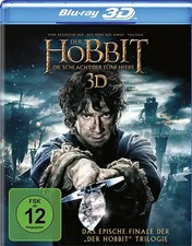 Der Hobbit: Die Schlacht der fünf Heere 3D [4 Discs]