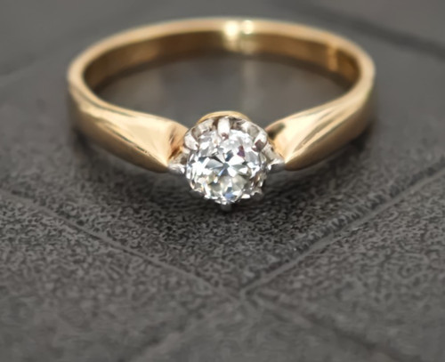 583 gold ring antik - 583,